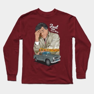 Columbo poster art 2. Long Sleeve T-Shirt